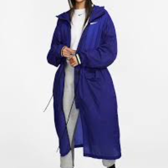 Nike Blue Violet  Light Weight Duster - Picture 1 of 3